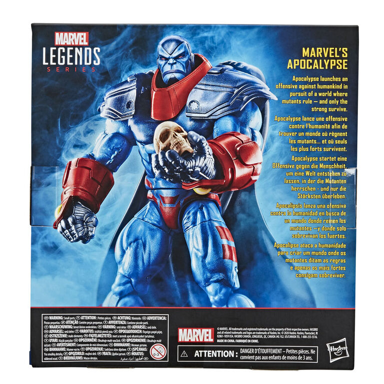 Hasbro Marvel Legends Series 6-inch Collectible Action Figure Marvel's Apocalypse Toy, Premium Design and 3 Accessories