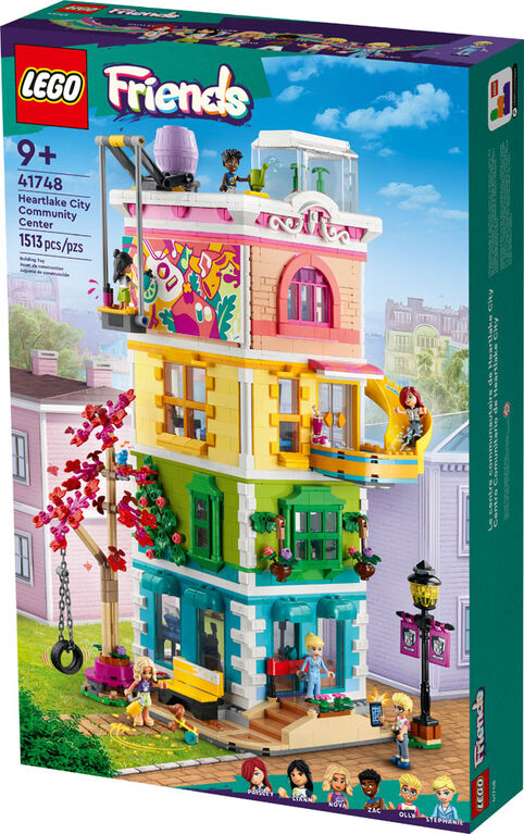 LEGO Friends Heartlake City Community Center 41748 Building Toy Set (1,513 Pieces)