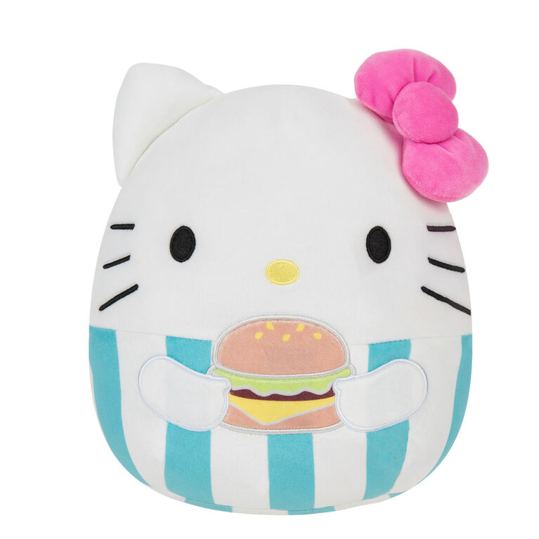 Squishmallows 8" - Hello Kitty with Burger