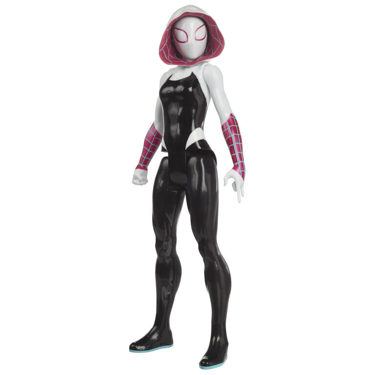 Marvel Spider-Man Spider-Gwen Toy, 12-Inch-Scale Spider-Man: Across the Spider-Verse Action Figure