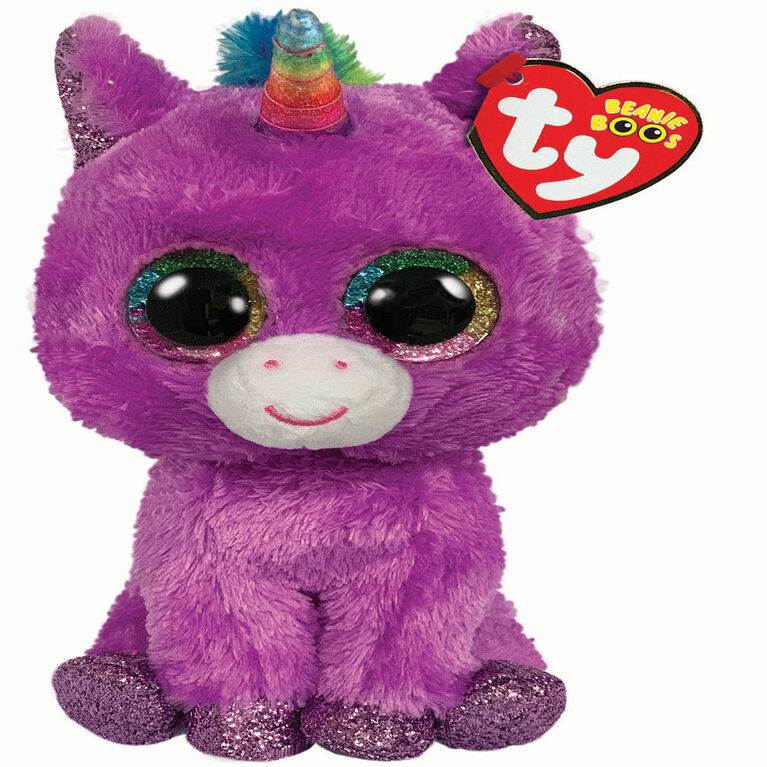 Ty Rosette Unicorn Purple reg             