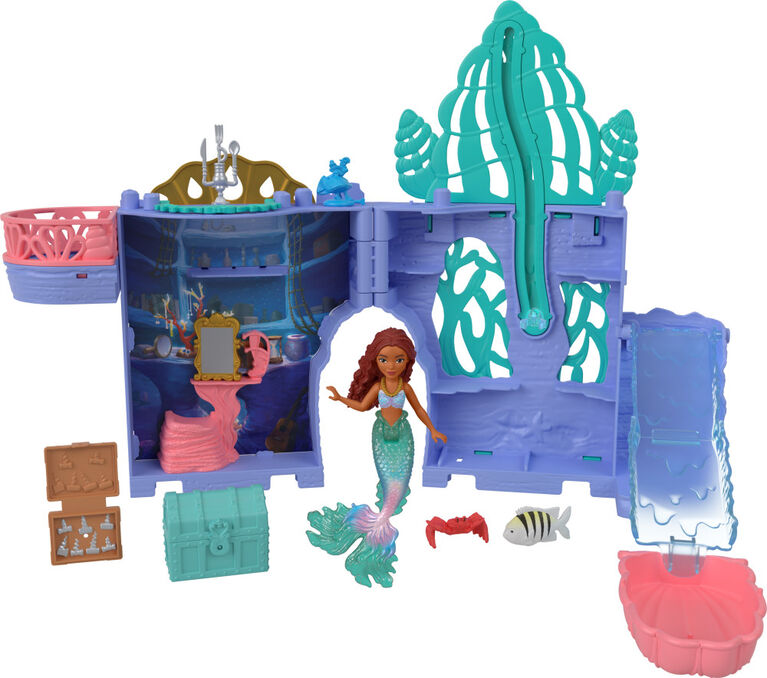 Disney The Little Mermaid Storytime Stackers Ariel's Grotto Playset and 10 Accessories