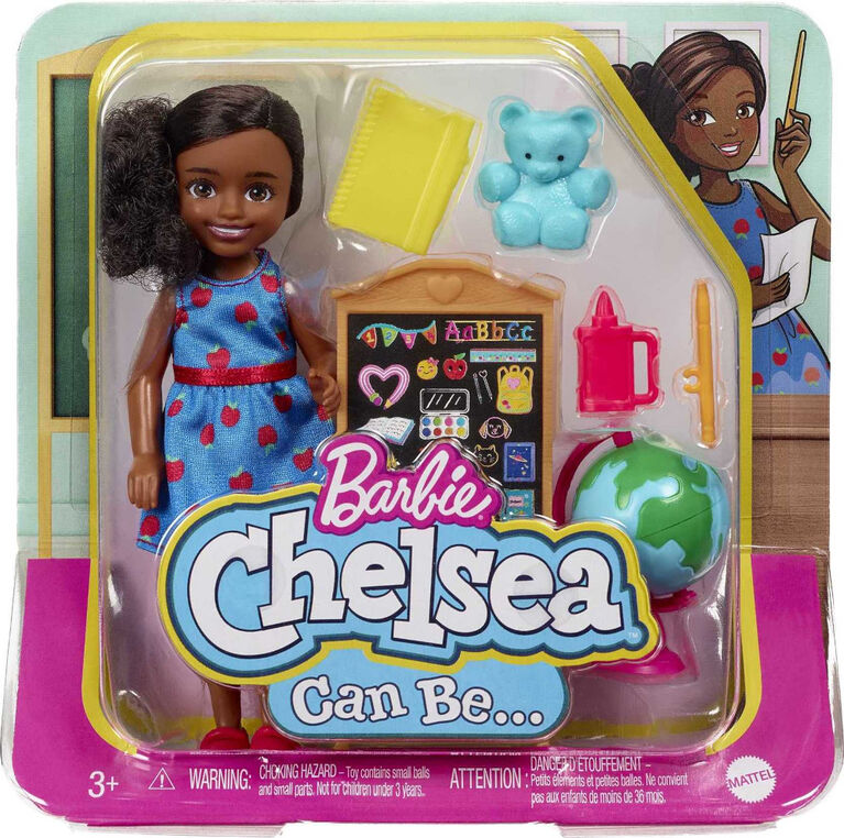 Barbie Chelsea Can Be Career Doll with Career-themed Outfit and Related Accessories