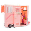 Our Generation Mane to Travel Horse Trailer Set Pink Horse Trailer Playset for 18-inch Dolls