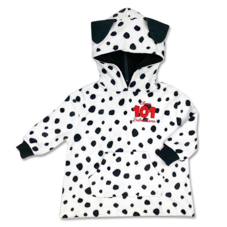 Disney Les 101 Dalmatiens unisexe pyjama à capuchon convertible en oreiller - Taille 5