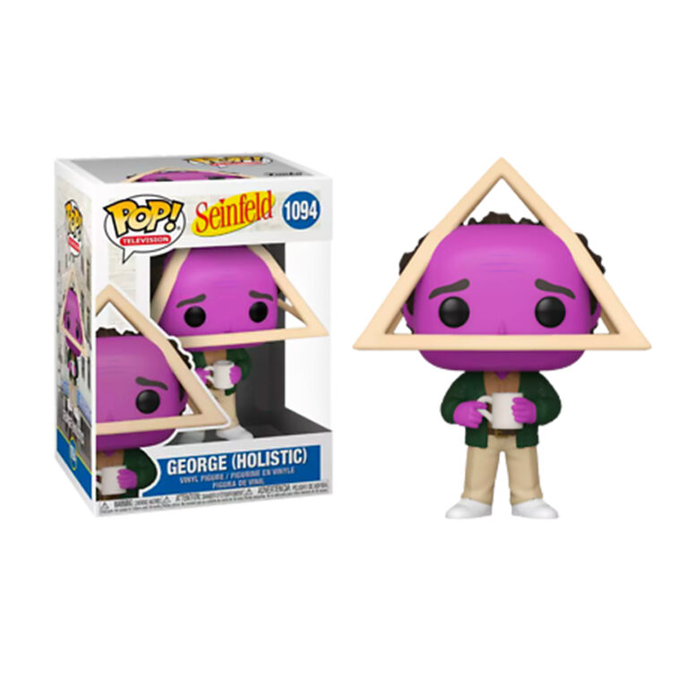 Funko POP! TV: Seinfeld - Holistic George with Purple Face - R Exclusive