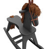 Storkcraft Wooden Rocking Horse - Gray