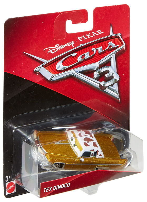 Disney Pixar Cars 3 Tex Dinoco Die-cast Vehicle - English Edition