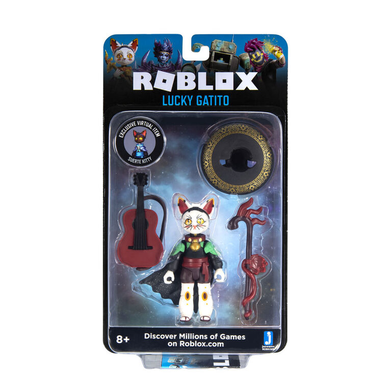 Roblox Imagination Collection Lucky Gatito Figure Pack - English Edition