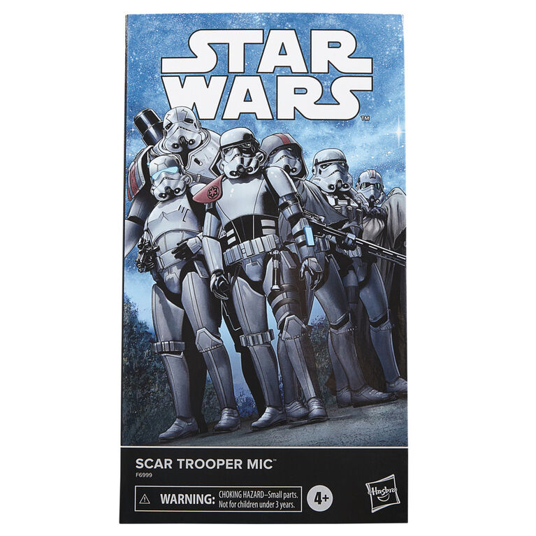 Star Wars The Black Series SCAR Trooper Mic, Star Wars Publishing Collectible 6-Inch Action Figures