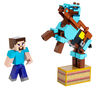 Minecraft - Comic Maker - Coffret de 2 - Figurines Steve and Armoured Horse - Édition anglaise