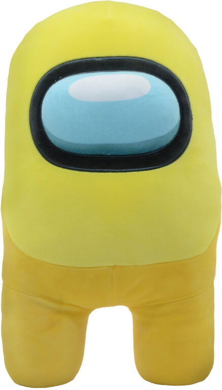 Peluche super souple de 16 po Among Us de YuMe - Jaune