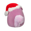 Squishmallows 5" - Allina the Plum Squirrel with Santa Hat