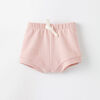 3-6m short bouffant en tricot - rose pâle