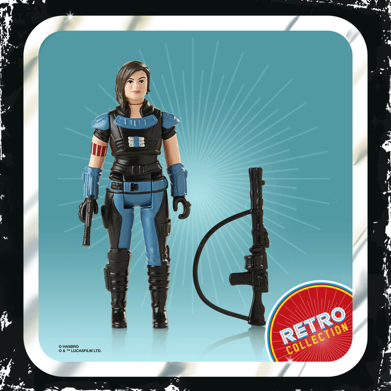 Star Wars Retro Collection Cara Dune Toy The Mandalorian Collectable Action Figure