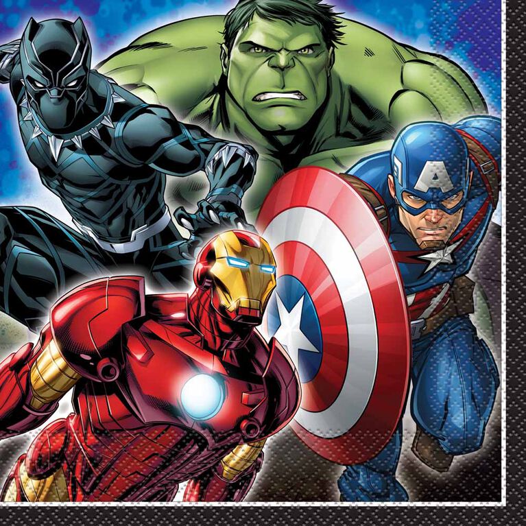 Avengers Luncheon Napkins, 16 pieces