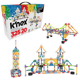 K'NEX Classics 325 pièces/20 ensemble de construction de constructeurs de villes modèles