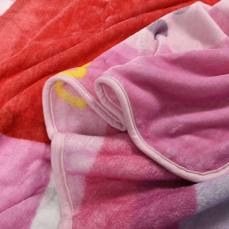 Peppa Pig Kids Oversized Blanket, (60x90)