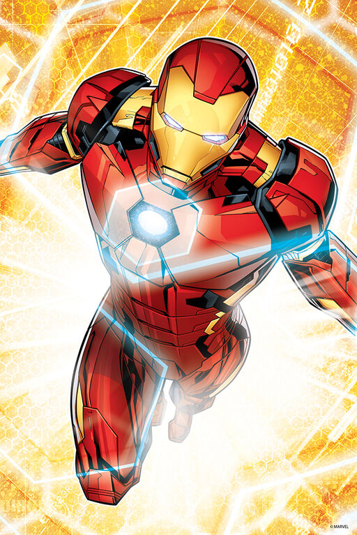 Marvel 300Pc Casse-Tête Avec Étain Iron Man