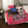 L.O.L. Surprise! Kids Fleece Throw Blanket (50x60")