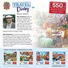 Travel Diary Barcelona- 550 Piece Jigsaw Puzzle