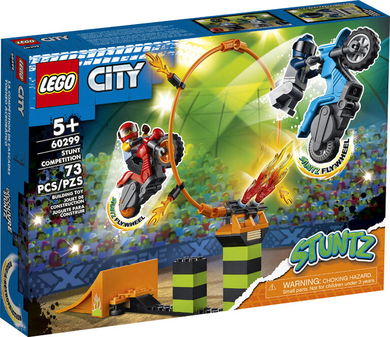 LEGO City Stuntz La compétition de cascades 60299 (73 pièces)