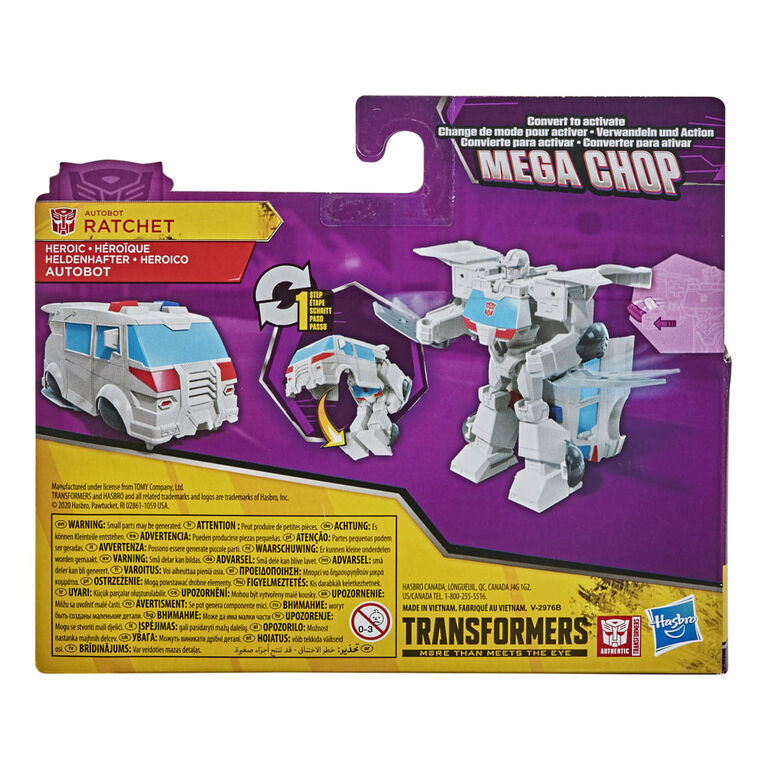 Transformers  1-Step Changer Autobot Ratchet Action Figure