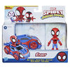 Marvel Spidey and His Amazing Friends Spidey Action Figure And Web-Crawler Vehicle
