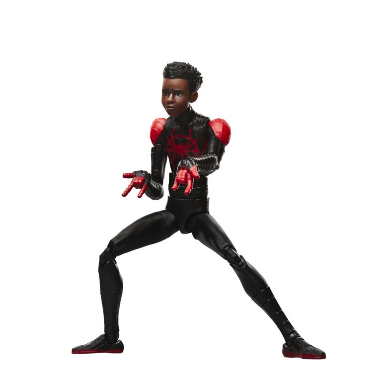 Marvel Legends Series Spider-Man: Into the Spider-Verse, figurine de collection Miles Morales de 15 cm