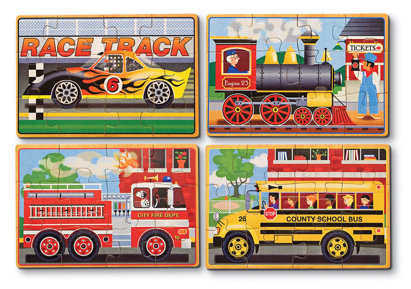 melissa and doug race track