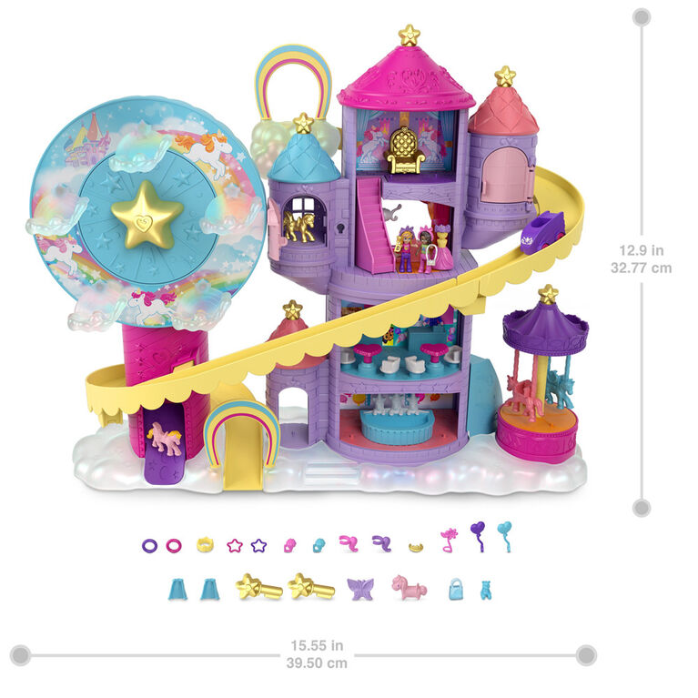 ​Polly Pocket Rainbow Funland Theme Park Set
