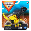 Monster Jam, Official Dugg Dirt Squad Excavator Monster Truck with Moving Parts, 1:64 Scale Die-Cast Vehicle