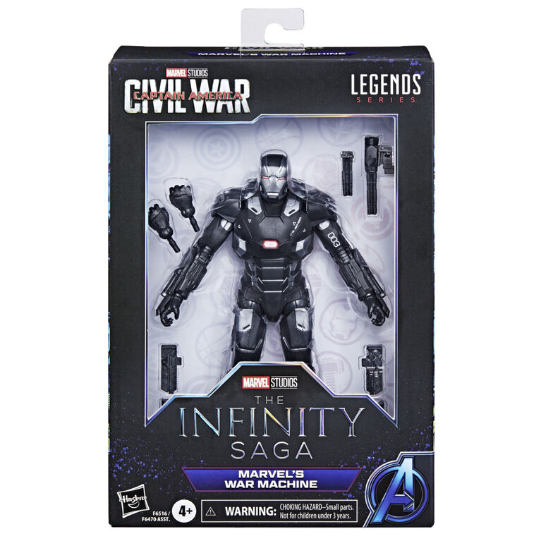 Hasbro Marvel Legends Series, figurine War Machine de 15 cm de Captain America: Civil War, figurines Marvel Legends