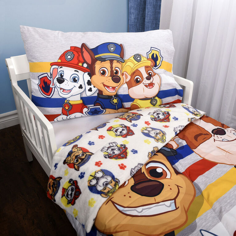 Paw Patrol 2-Piece Toddler Bedding Set including Comforter and Pillowcase