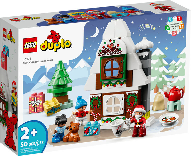 LEGO DUPLO Santa's Gingerbread House 10976 Building Toy (50 Pieces)