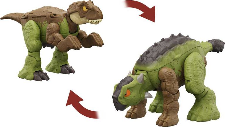 Jurassic World Dinosaur to Dinosaur Transforming Toy, Double Danger