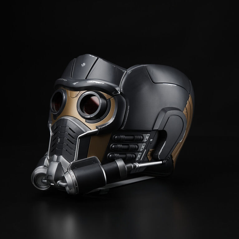 Marvel Legends Series Star-Lord Premium Electronic Roleplay Helmet with Light and Sound FX, Adult Roleplay Gear