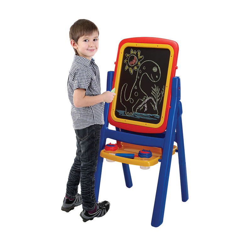 ALEX - Flip and Fold Easel- Red/Blue