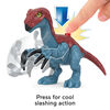 Imaginext Jurassic World Dominion Therizinosaurus Dinosaur and Owen Toys