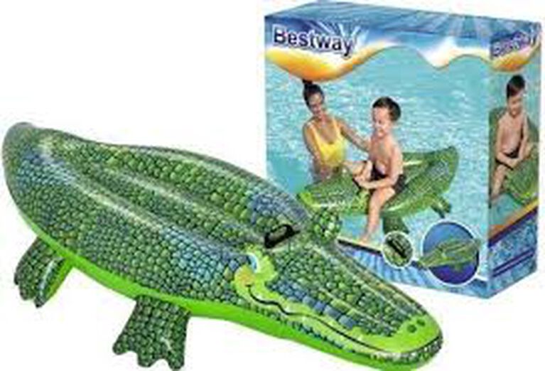 Crocodile gonflable