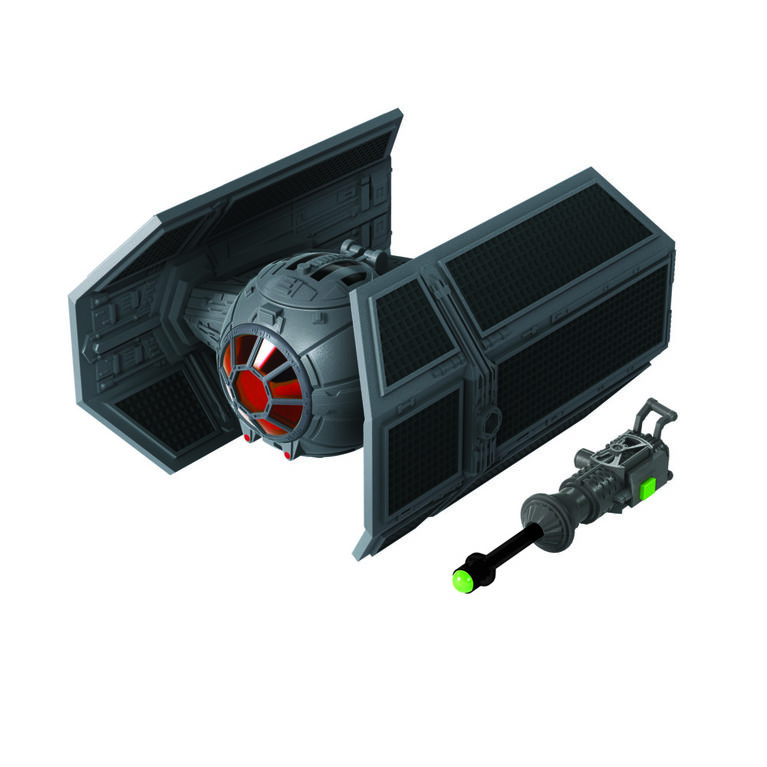 Star Wars Mission Fleet Stellar Class Darth Vader TIE Advanced 2.5-Inch-Scale Figure and Vehicle