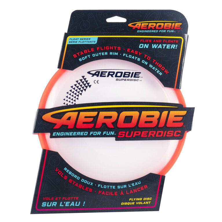 Aerobie Superdisc Outdoor Flying Disc - Red