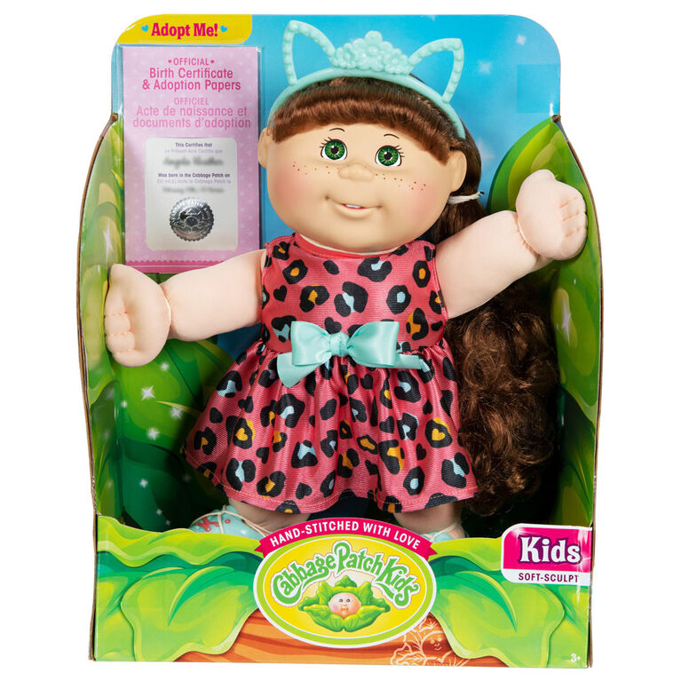 Poupée Bout d'chou de 35,5 cm - Fille chatonne 