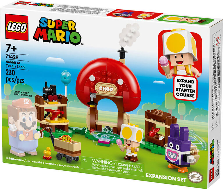 LEGO Super Mario Ensemble d'extension Chipin et la boutique Toad