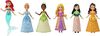 Disney Princess Toys, 6 Small Dolls and Accessories