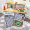 KidKraft Serve-in-Style Wooden Toddler Play Kitchen with 10 Pieces - R Exclusive