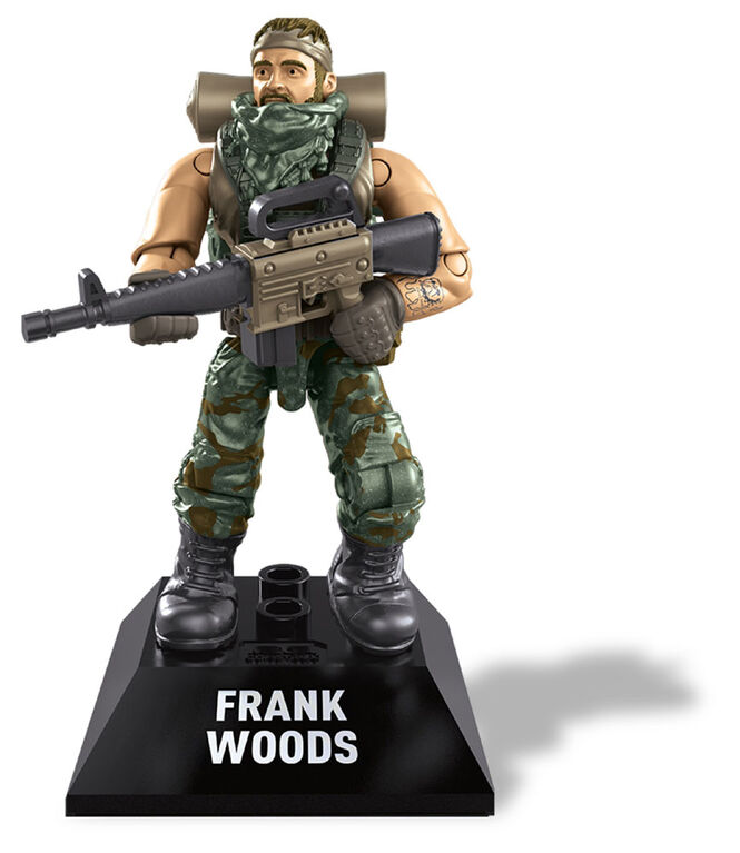 Mega Construx Call of Duty Lieutenant General Shepherd Frank Woods Micro Action Figure