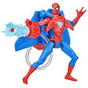 Marvel Spider-Man Aqua Web Warriors 4-Inch Spider-Man Action Figure with Refillable Water Gear Accessory