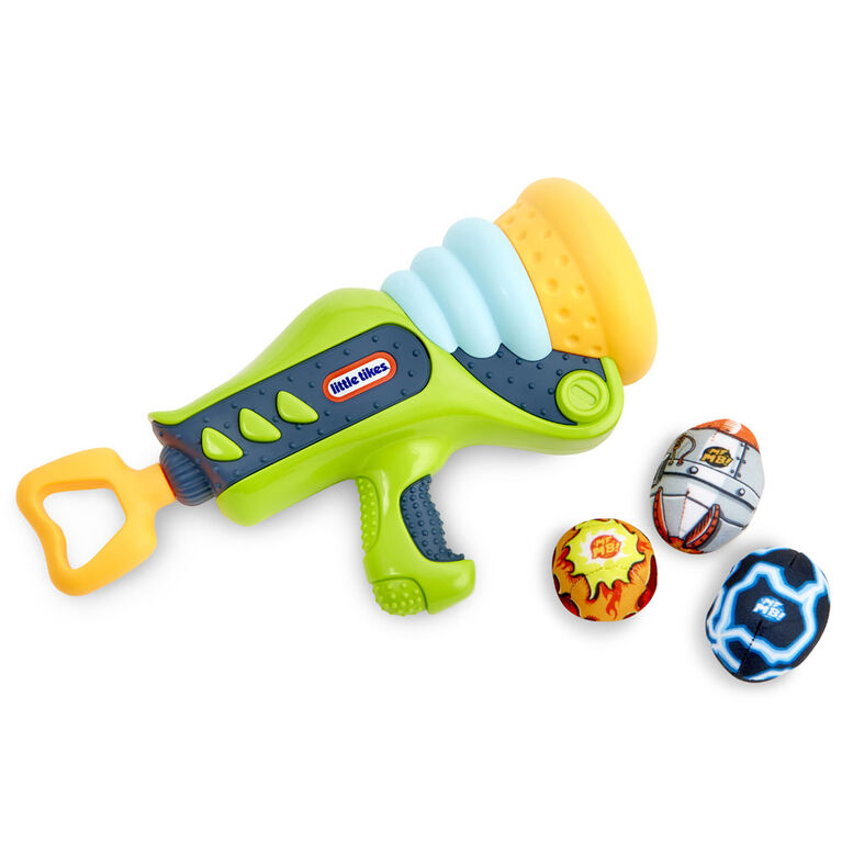 Jouet exploseur choc Mighty Blasters avec 3 cartouches puissantes et souples de Little TikesMC