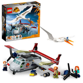 LEGO Jurassic World Quetzalcoatlus Plane Ambush 76947 Building Kit (293 Pieces)